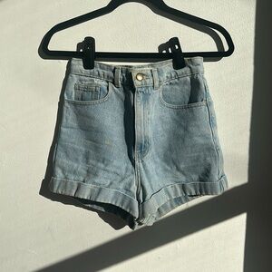 American Apparel AA High Waist Shorts Size 26